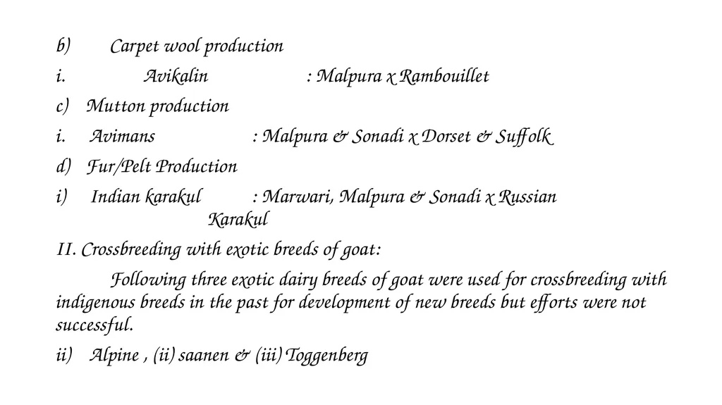 ANIMAL GENETICS & BREEDING UNIT – III Principles - slide 21 of 23