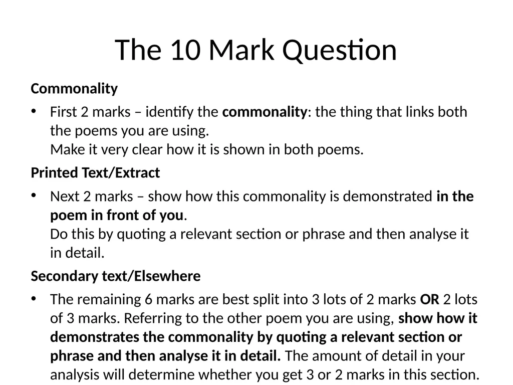 The Ferryman’s Arms The 10 Mark Question - slide 2 of 11
