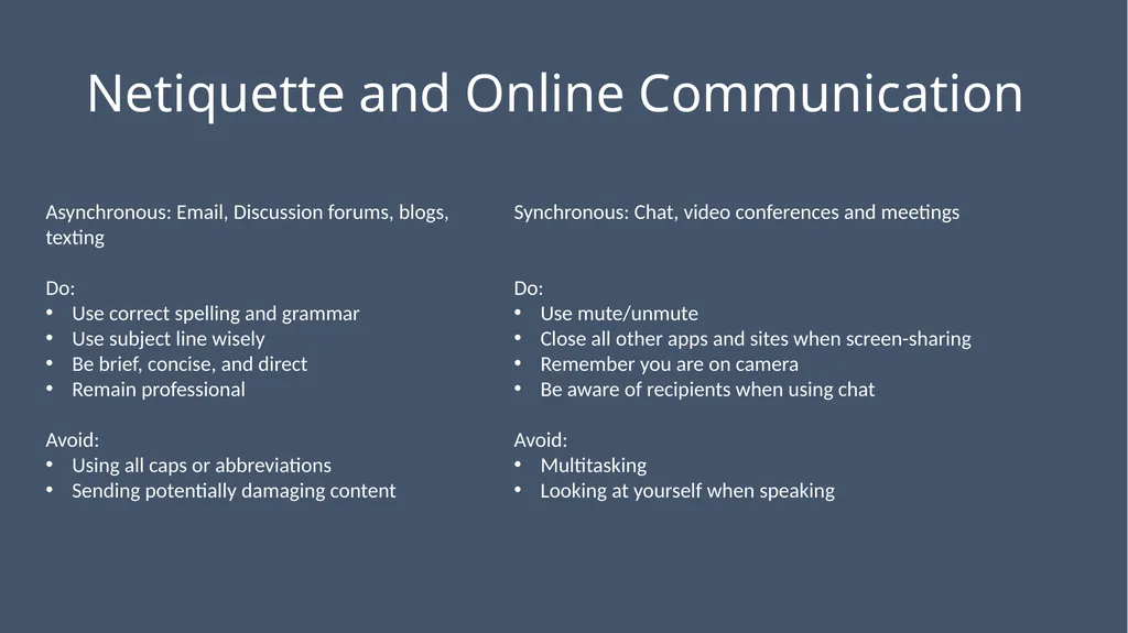 WCC Technology & Online Learning Orientation 105: - slide 5 of 31