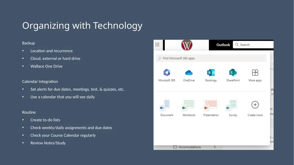 WCC Technology & Online Learning Orientation 105: - slide 3 of 31