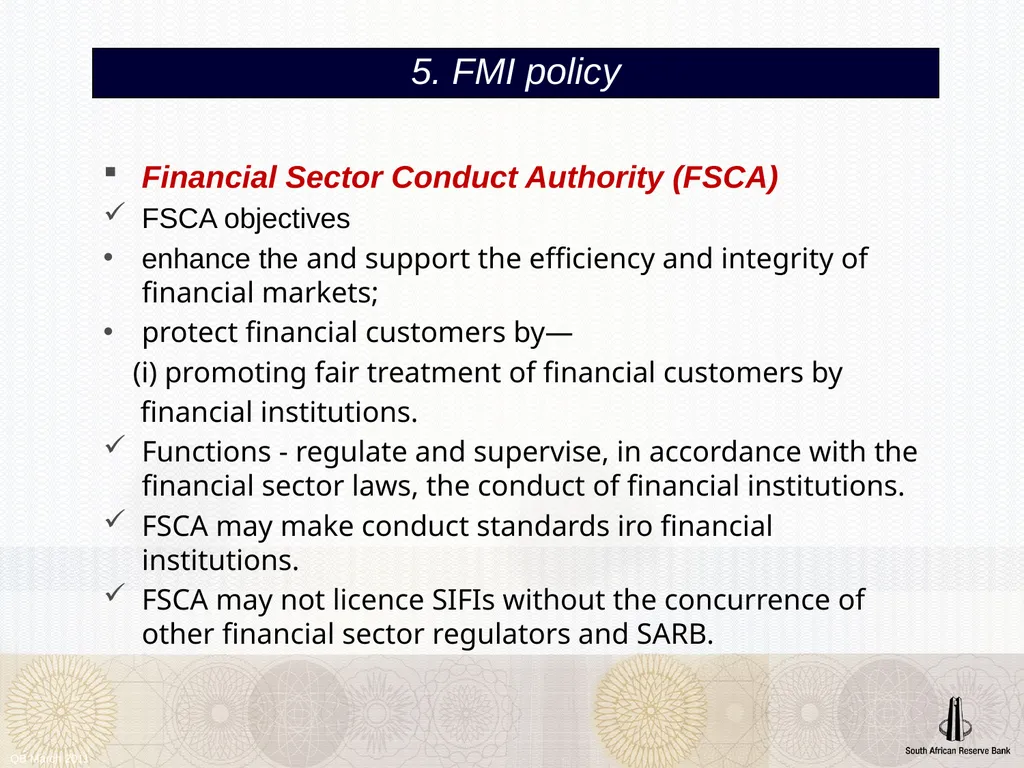 QB March 2011 Financial Market Infrastructures - slide 10 of 12