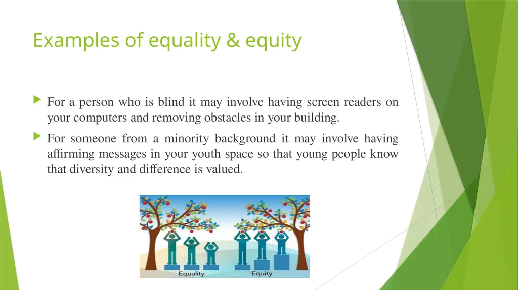 Diversity education 3rd week Q/ what is meant by? - slide 8 of 12