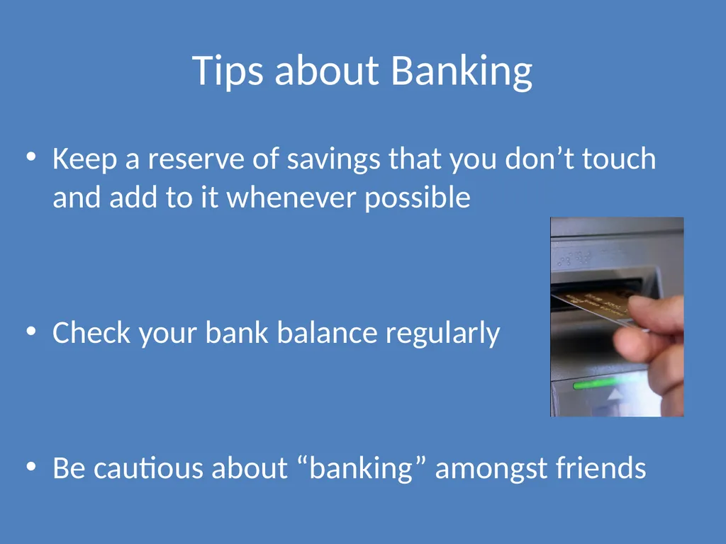 Money Management Tips from College Students Tips - slide 8 of 12