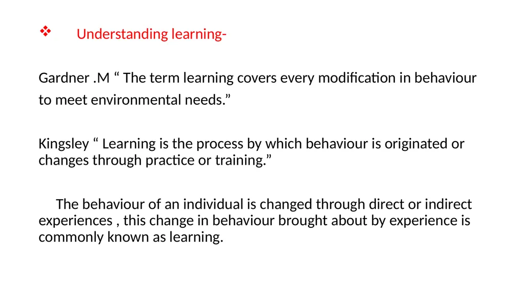 Psychological perspective in Curriculum - slide 2 of 12