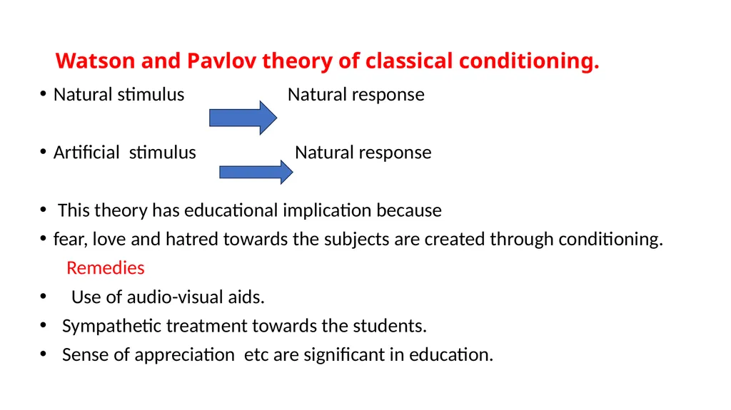 Psychological perspective in Curriculum - slide 5 of 12