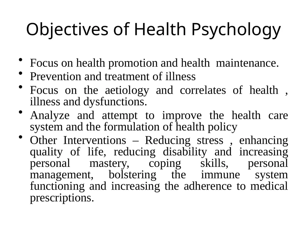 Health Psychology Meaning Of Health in social - slide 9 of 16