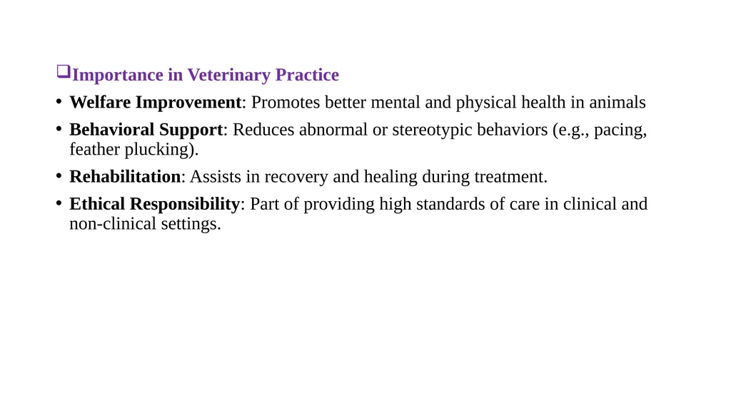 ENVIRONMENTAL ENRICHMENT Dr. Ravi Shankar Kr - slide 4 of 15
