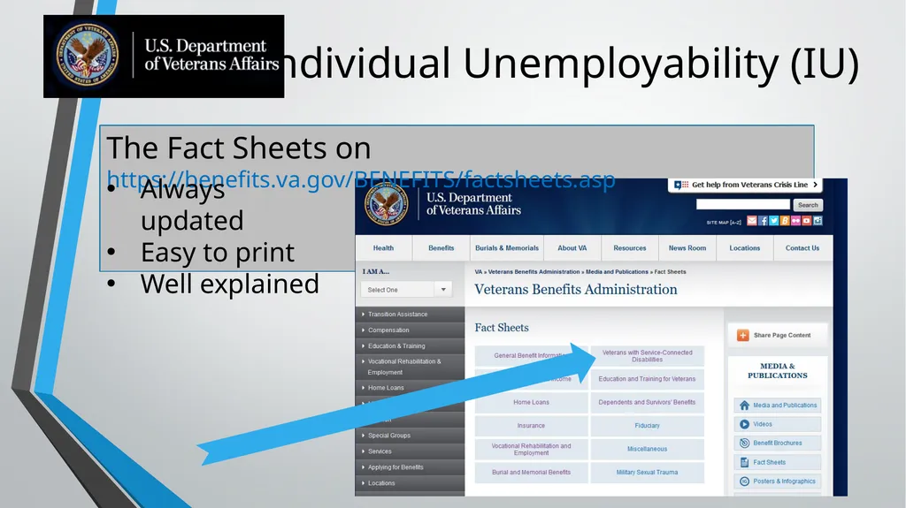 Individual Unemployability Individual - slide 3 of 10