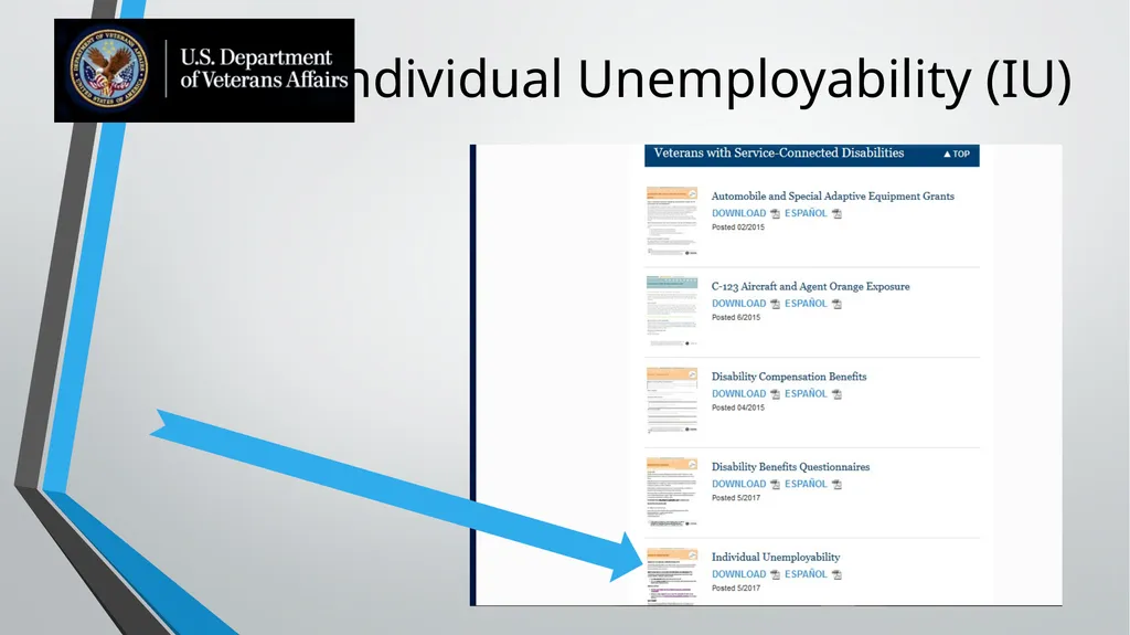 Individual Unemployability Individual - slide 4 of 10