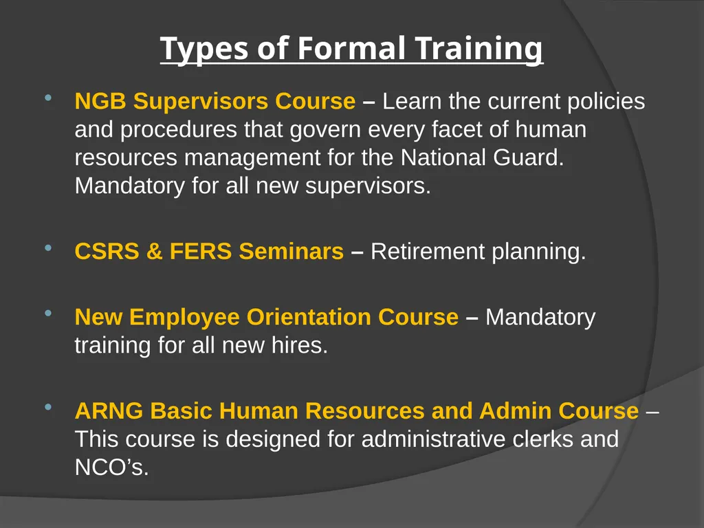 Individual Development Plan (IDP) AGENDA IDP plan - slide 19 of 29