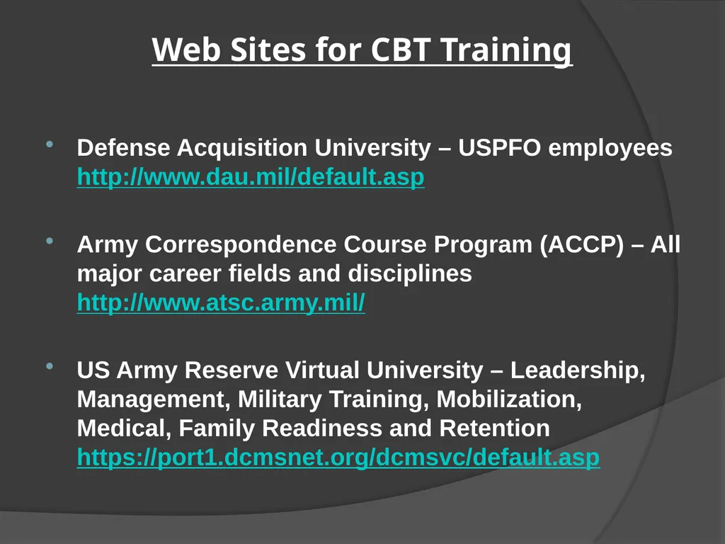 Individual Development Plan (IDP) AGENDA IDP plan - slide 24 of 29