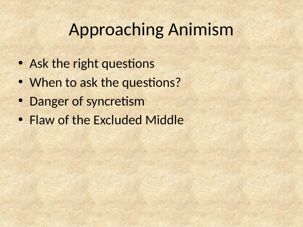 Animism by Anthony Casey Historic Development - slide 12 of 16