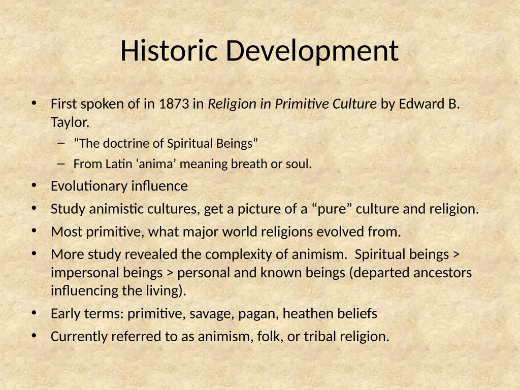 Animism by Anthony Casey Historic Development - slide 2 of 16