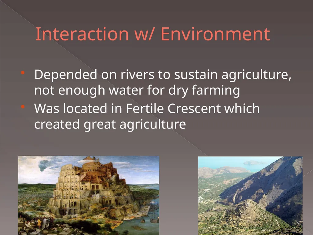 Sumer, Mesopotamia By Logan Chamberlain, Zanon - slide 4 of 10