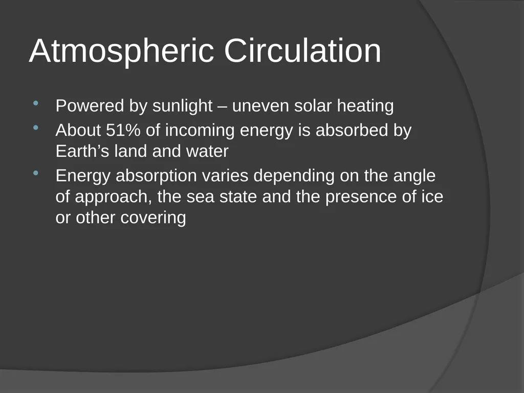 General Circulation and Chaos in Atmospheric - slide 4 of 44