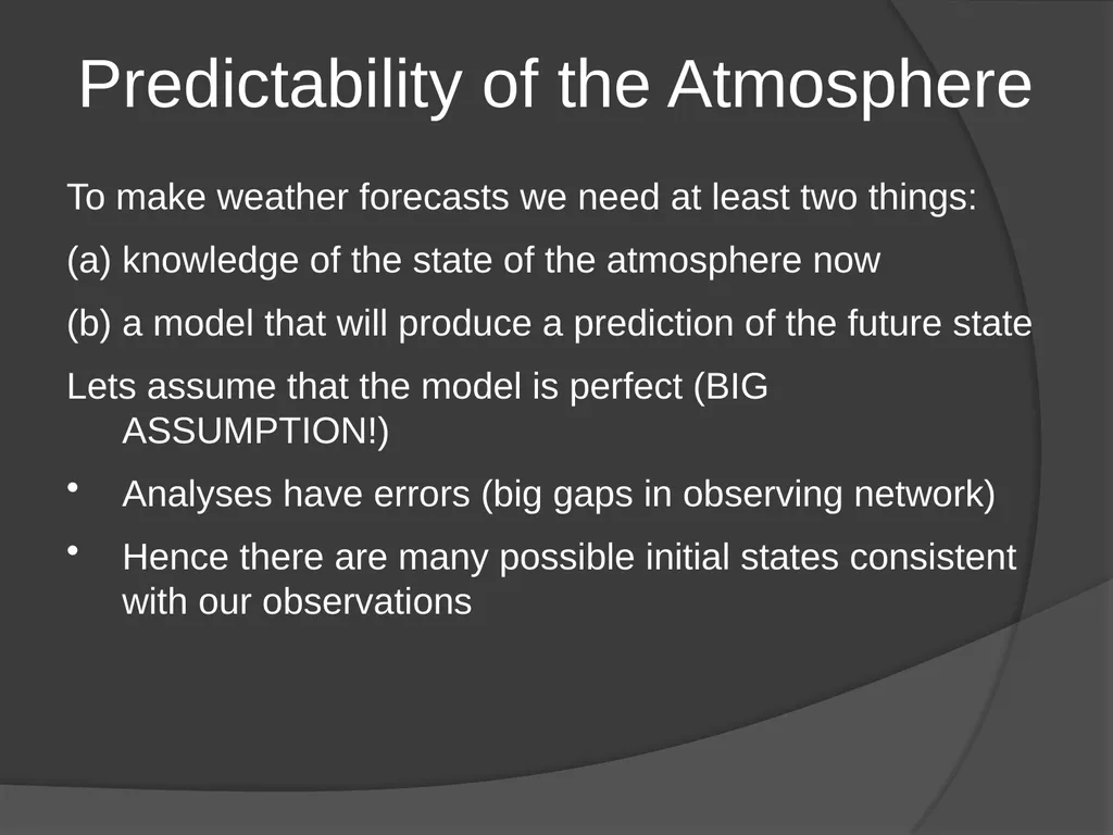 General Circulation and Chaos in Atmospheric - slide 31 of 44