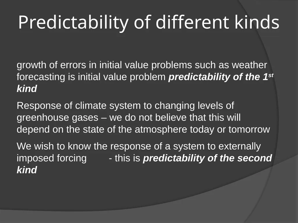 General Circulation and Chaos in Atmospheric - slide 41 of 44