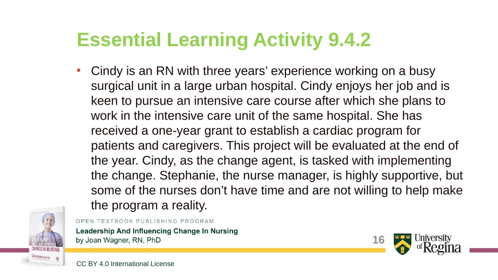 Common Change Theories and Application to - slide 16 of 28