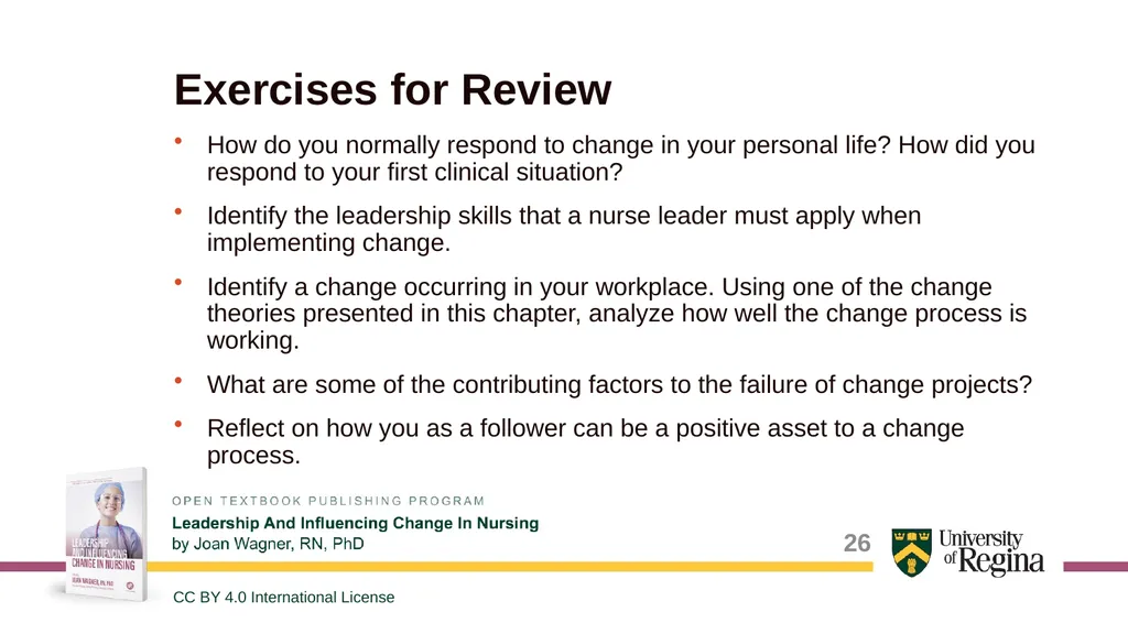 Common Change Theories and Application to - slide 26 of 28