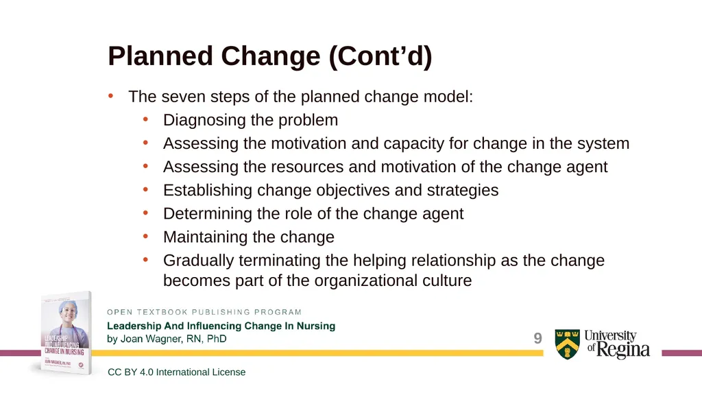 Common Change Theories and Application to - slide 9 of 28