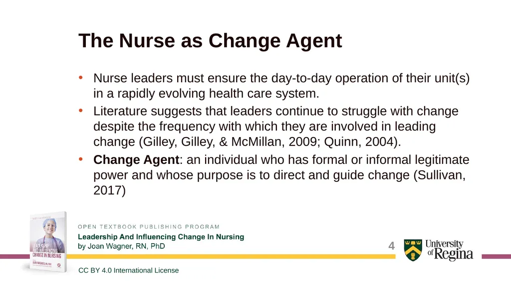 Common Change Theories and Application to - slide 4 of 28
