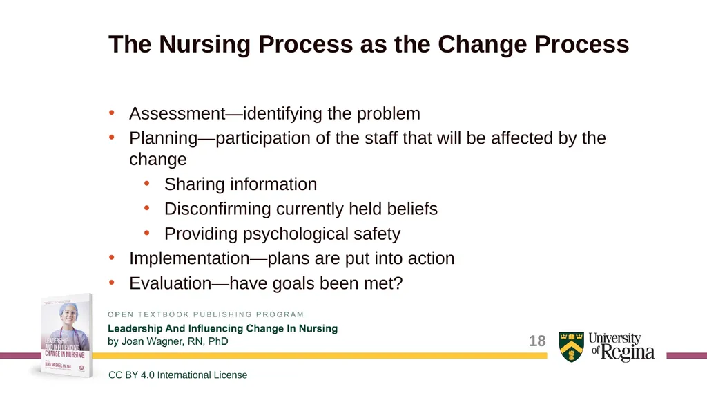 Common Change Theories and Application to - slide 18 of 28