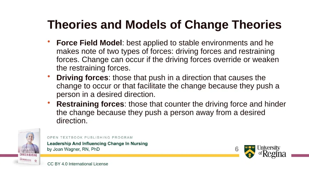 Common Change Theories and Application to - slide 6 of 28
