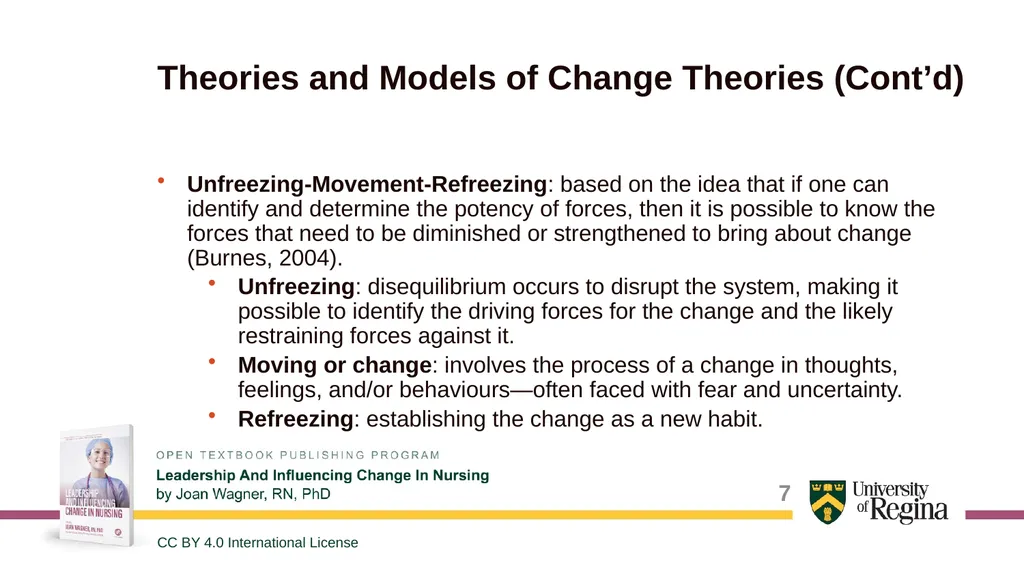 Common Change Theories and Application to - slide 7 of 28