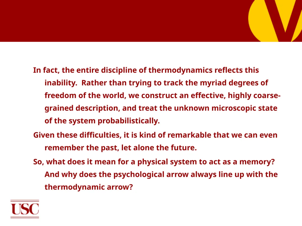 On the relation between the psychological and - slide 14 of 28