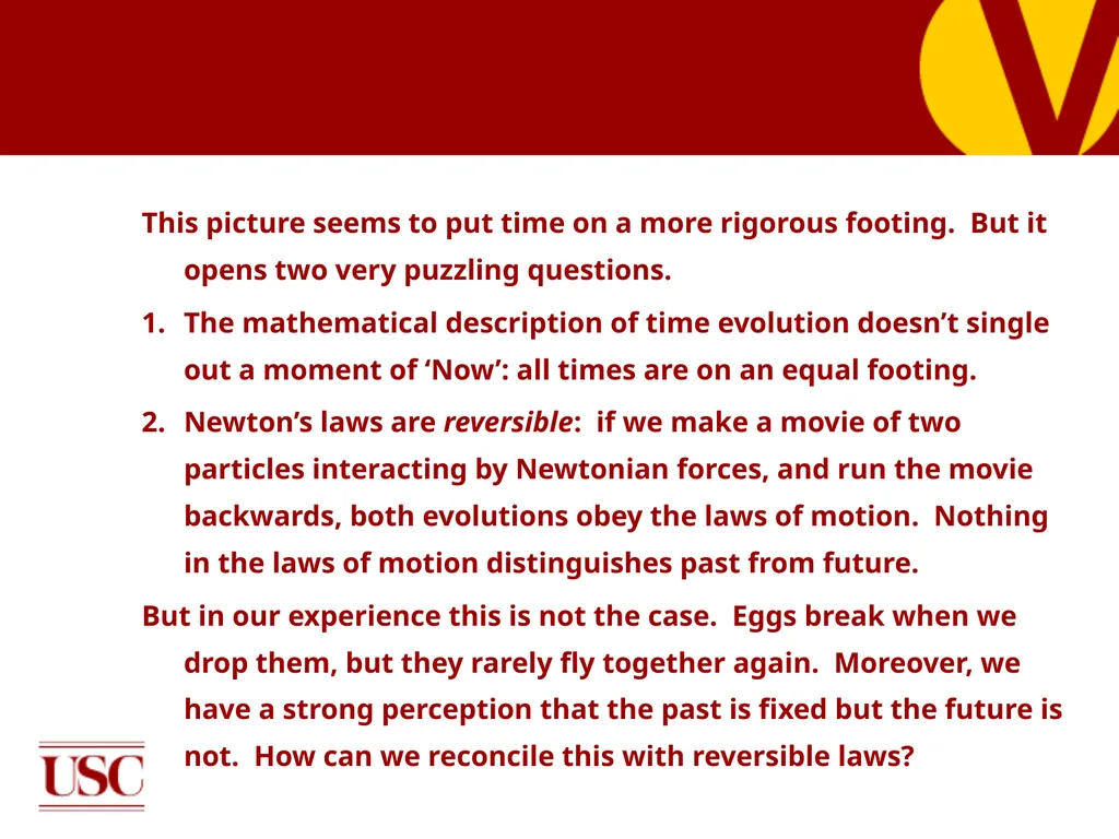 On the relation between the psychological and - slide 5 of 28