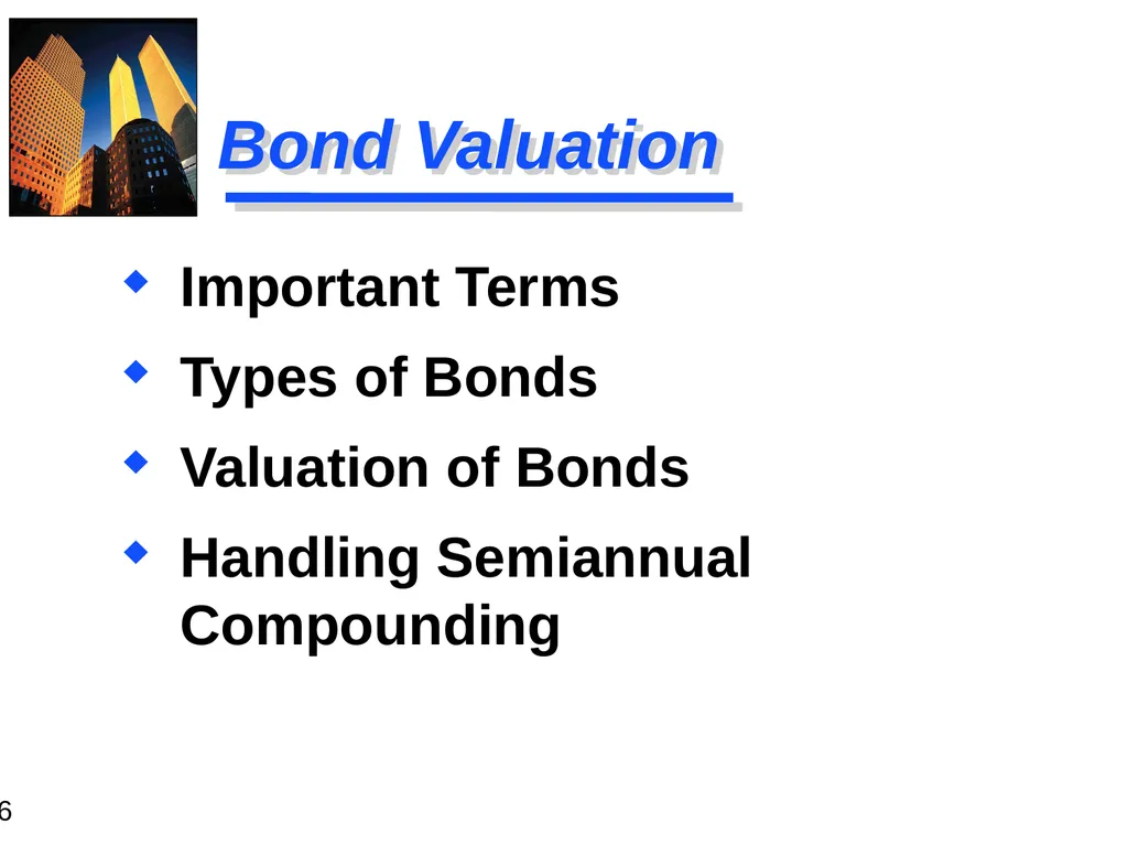 Chapter 4 The Valuation of Long-Term Securities - slide 6 of 59