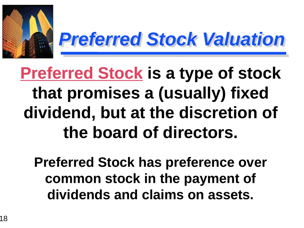 Chapter 4 The Valuation of Long-Term Securities - slide 18 of 59