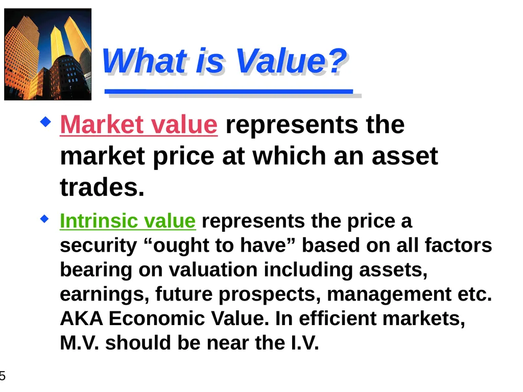 Chapter 4 The Valuation of Long-Term Securities - slide 5 of 59