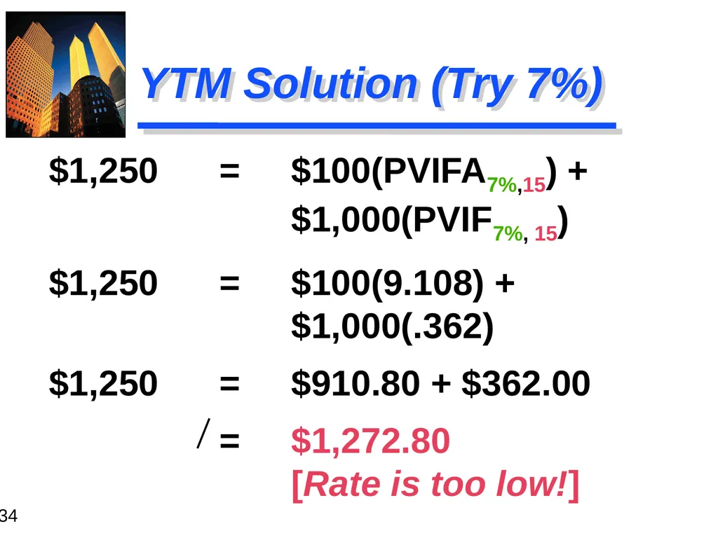 Chapter 4 The Valuation of Long-Term Securities - slide 34 of 59