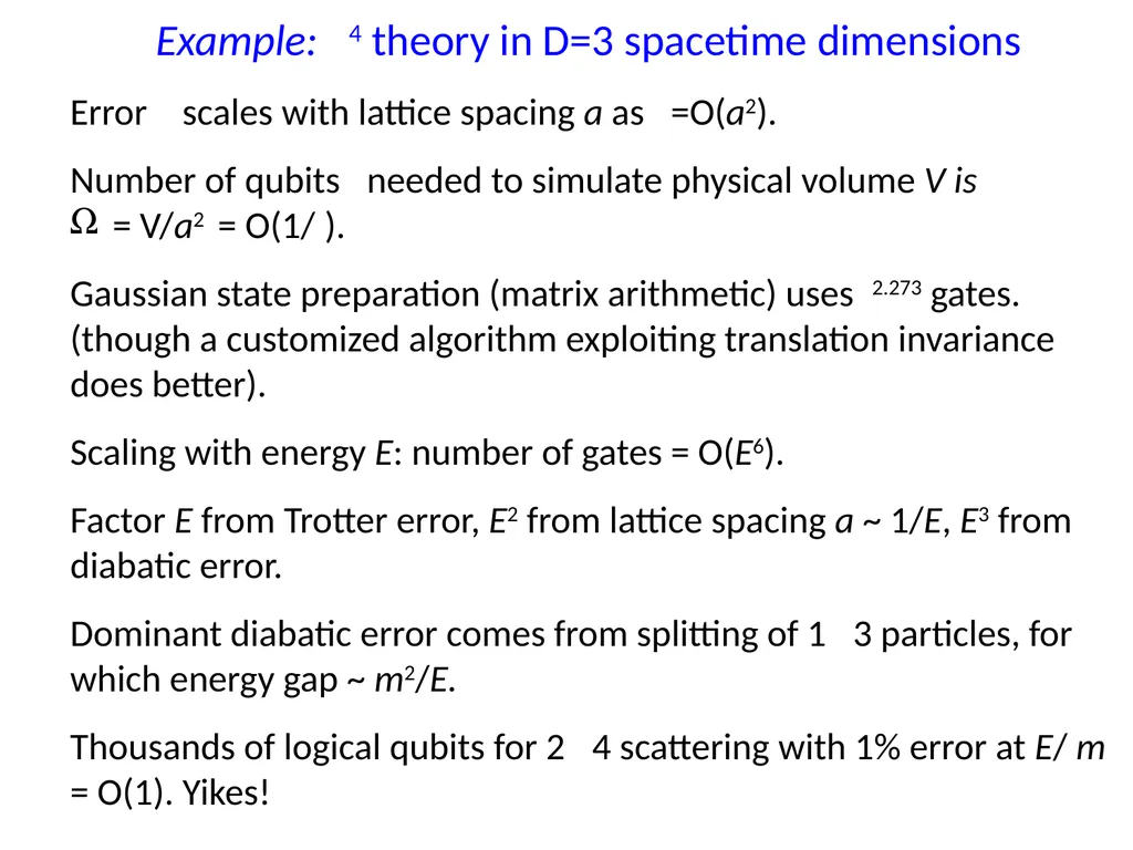 John Preskill Quantum computing for nuclear and - slide 36 of 36