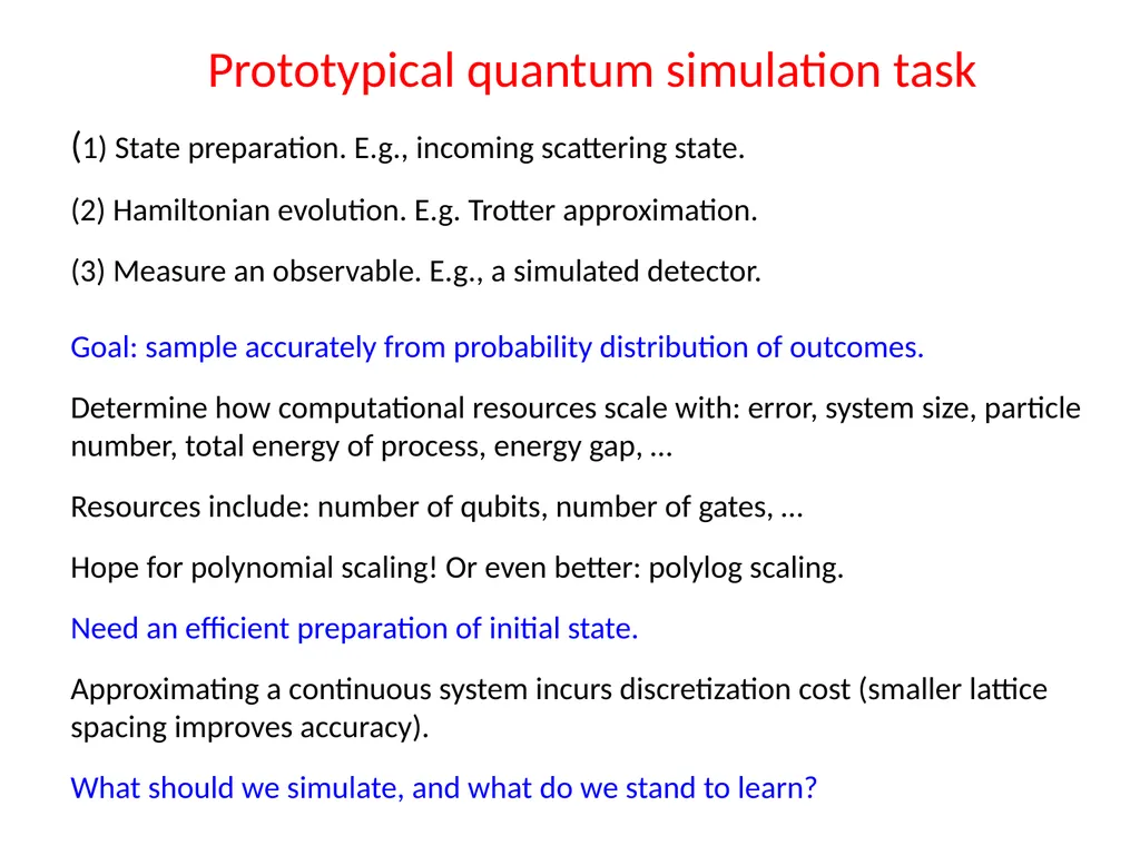 John Preskill Quantum computing for nuclear and - slide 19 of 36