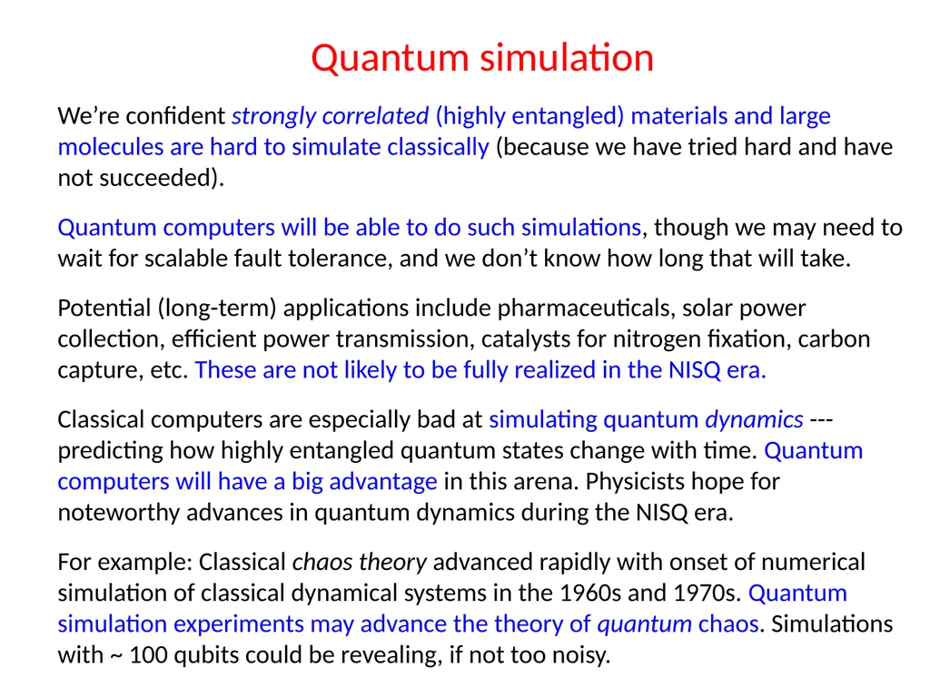 John Preskill Quantum computing for nuclear and - slide 13 of 36