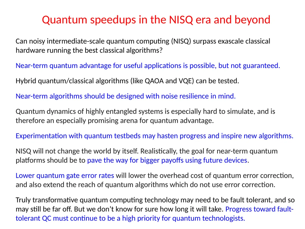 John Preskill Quantum computing for nuclear and - slide 24 of 36