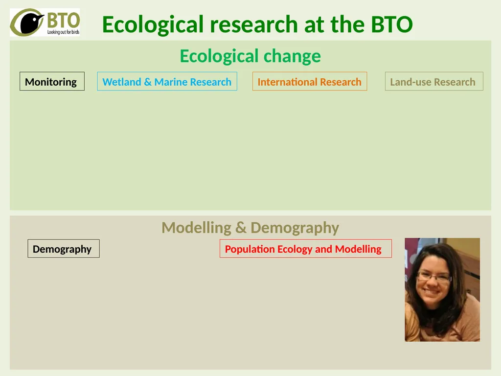 Ecological research careers BES undergraduate - slide 4 of 12