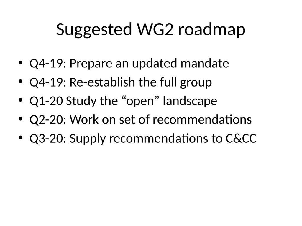 WG2 Communication in Physics Jens Vigen WG dormant - slide 4 of 11