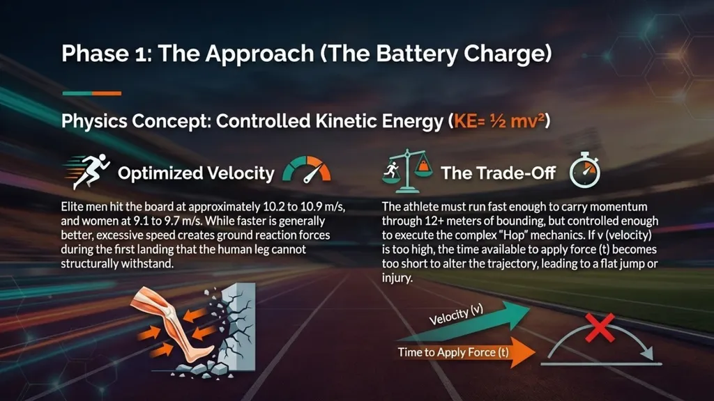 The Physics of the Triple Jump Energy Conservation - slide 2 of 7