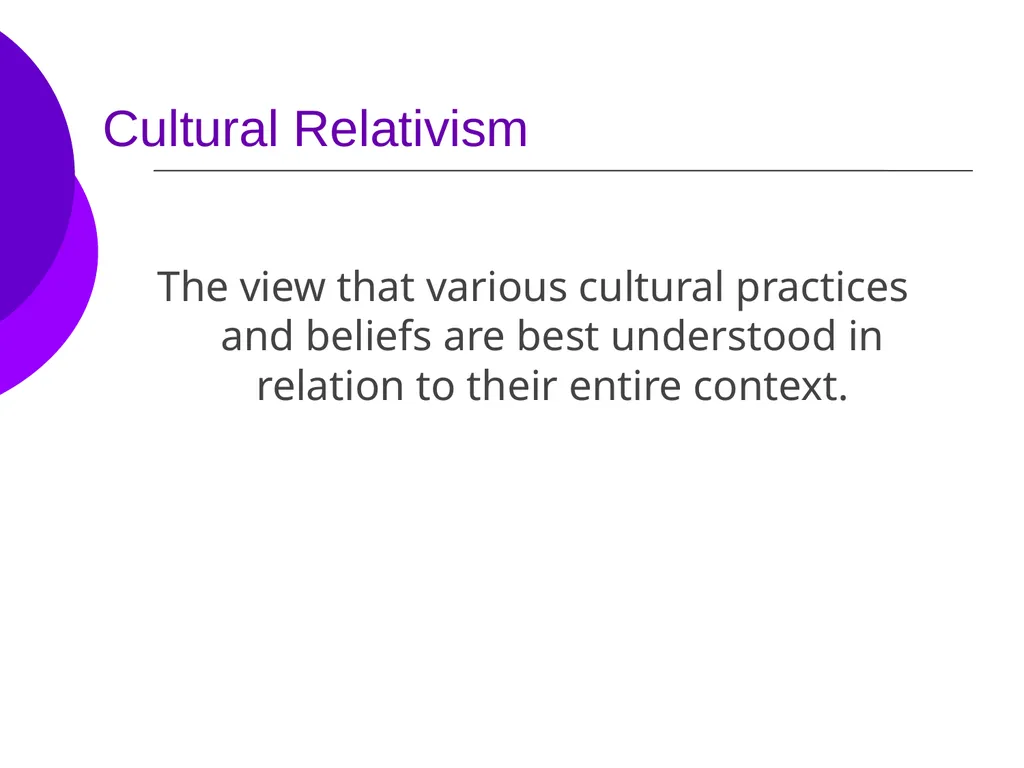 Chapter 2: Culture Objectives: Define the culture - slide 5 of 16