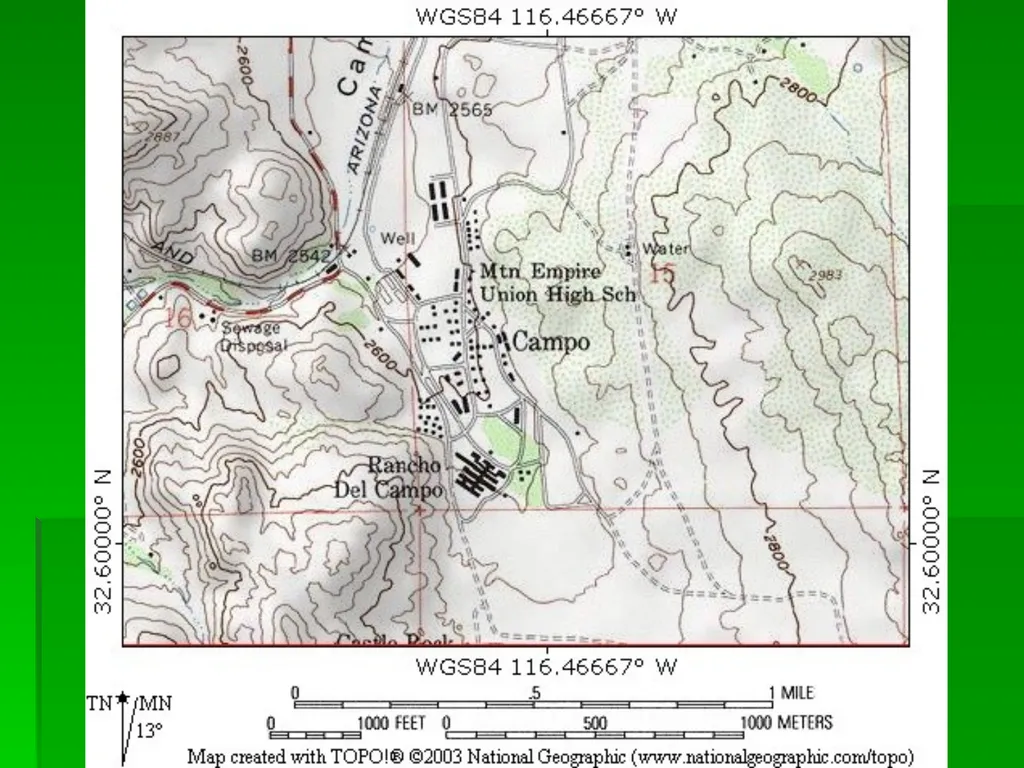 Basic Map and Compass Skills Reading maps is not - slide 5 of 27
