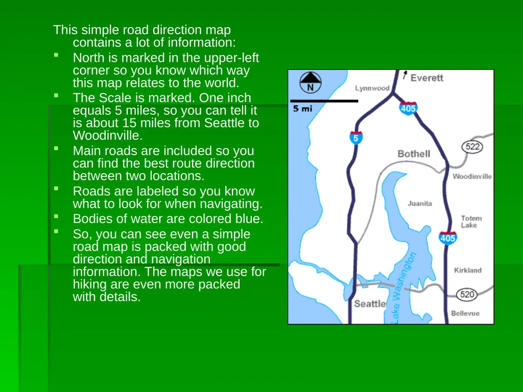 Basic Map and Compass Skills Reading maps is not - slide 2 of 27