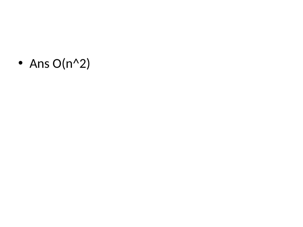 Complexity Analysis Big – O notation It is most - slide 9 of 45