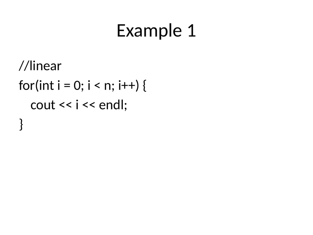 Complexity Analysis Big – O notation It is most - slide 6 of 45