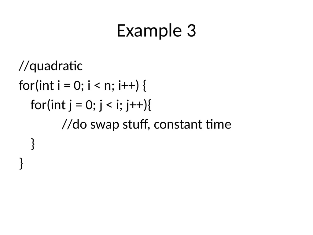 Complexity Analysis Big – O notation It is most - slide 10 of 45