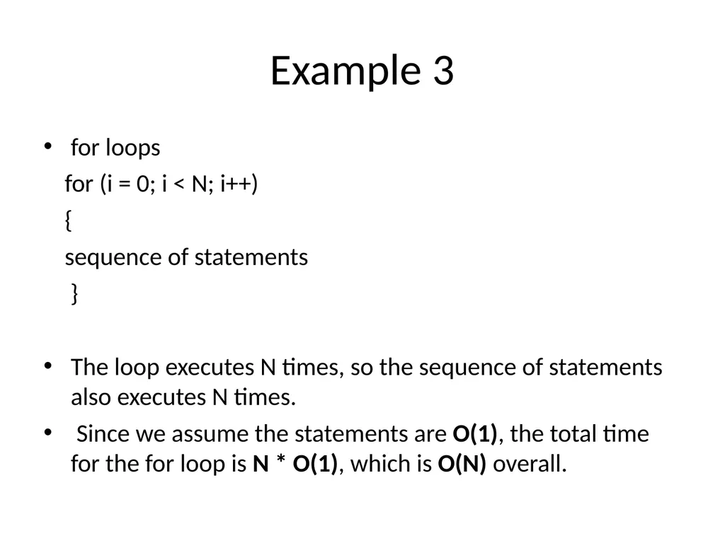 Complexity Analysis Big – O notation It is most - slide 29 of 45