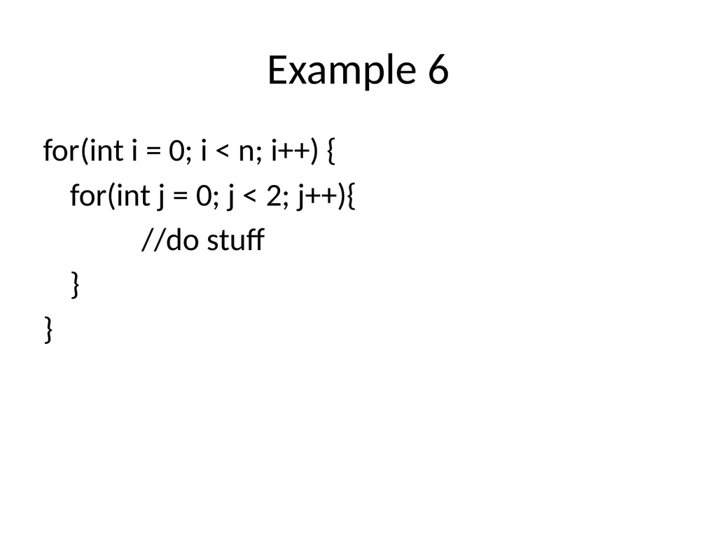 Complexity Analysis Big – O notation It is most - slide 16 of 45