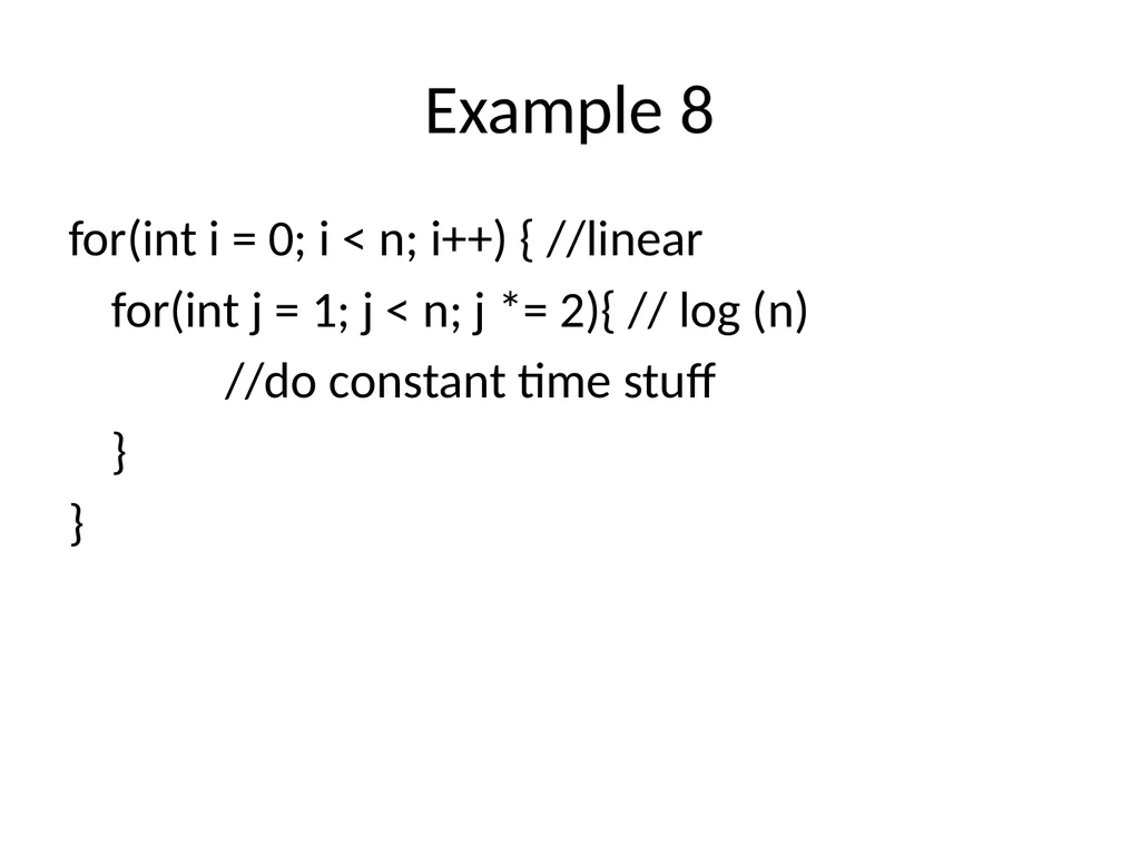Complexity Analysis Big – O notation It is most - slide 20 of 45